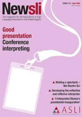 Conference Interpreting - Reflections of an interpreter.