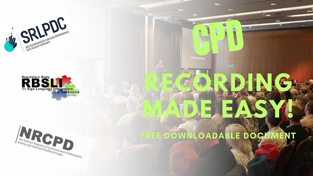 Make Recording CPD Easy!