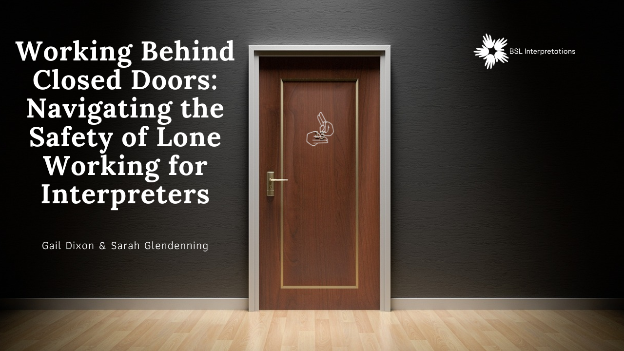 Working Behind Closed Doors: Navigating the Safety of Lone Working course participants